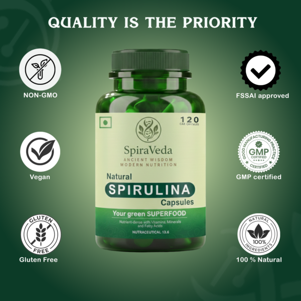 spirulina green tablets – twin pack Capsule 4 600x600