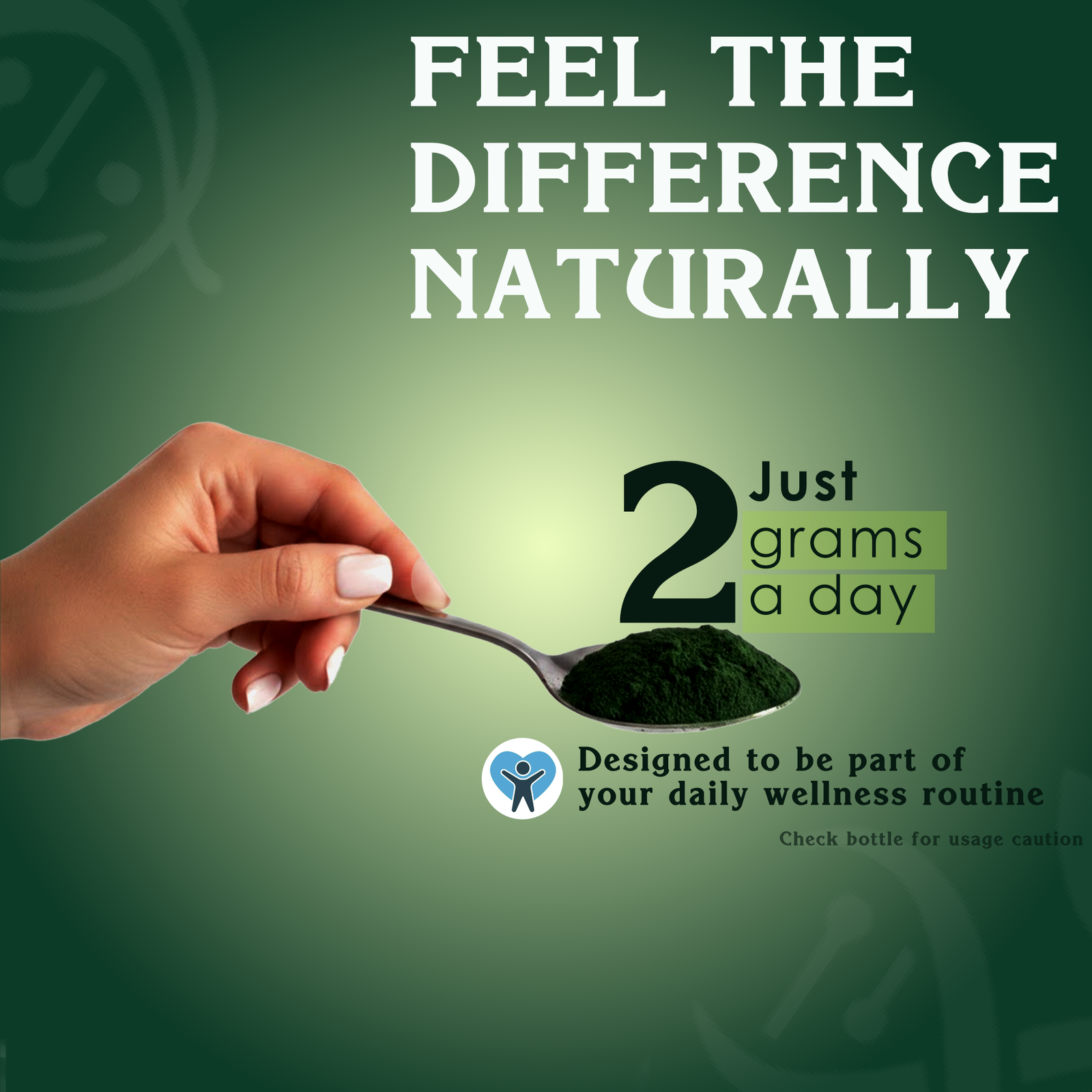 spirulina green tablets – twin pack SpiraVeda Spirulina Food Booster Powder - Image 5