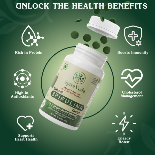 spiraveda spirulina green tablets spiraveda spirulina green tablets