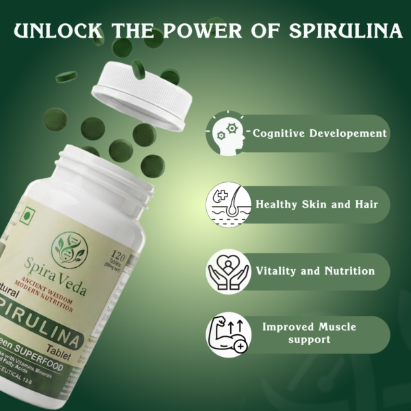 spiraveda spirulina green tablets spiraveda spirulina green tablets