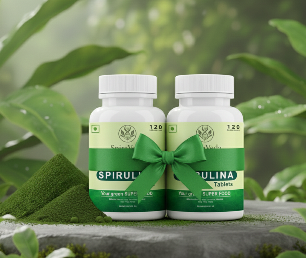 spirulina green tablets – twin pack